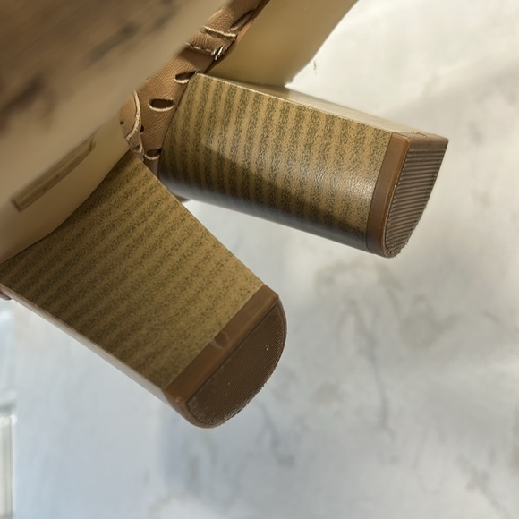 Dune London Jonah Womens Leather Open Toe Ankle Boot Sz 39 US 8 - Picture 7 of 16